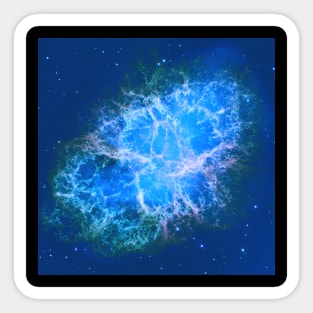Crab Nebula Sticker